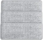 3 Τμχ Ανταλλακτικά Πανάκια με Μικροίνες για Σφουγγαρίστρα - Παρκετέζα 40x11.5εκ