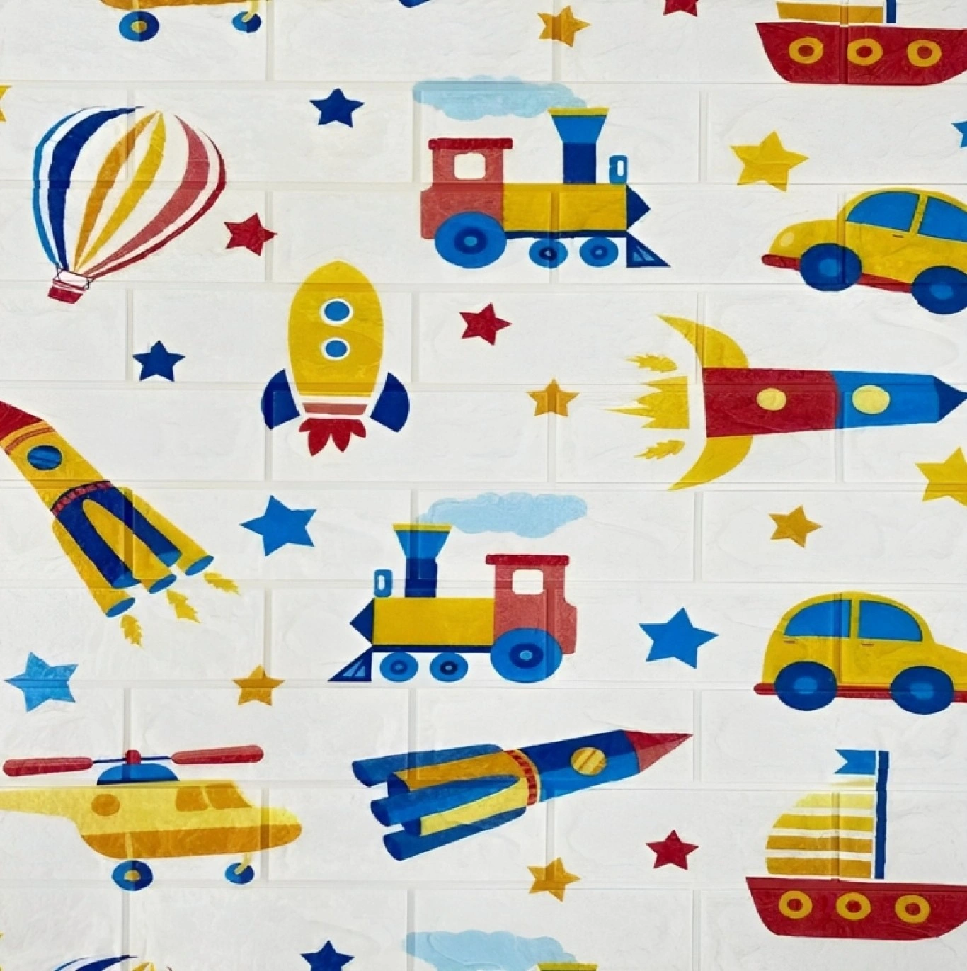 Παιδική Ανάγλυφη Αυτοκόλλητη Ταπετσαρία Τοίχου με Πολύχρωμα Οχήματα 75cm x 70cm 4 Τεμάχια – Foam Wall Sticker Παιδική Ανάγλυφη Αυτοκόλλητη Ταπετσαρία Τοίχου με Πολύχρωμα Οχήματα 75cm x 70cm 4 Τεμάχια – Foam Wall Sticker