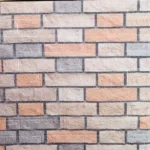 Τρισδιάστατα Αυτοκόλλητα Τοίχου – Ανάγλυφη Ταπετσαρία Τούβλο 77cm x 70cm 4 Τεμάχια 2006-303 – 3D Foam Wall Sticker