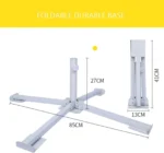 Πτυσσόμενη Λευκή Μεταλλική Βάση Ομπρέλας