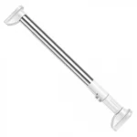 Τηλεσκοπική Ράβδος από Ανοξείδωτο Χάλυβα 90-160εκ για Κρέμασμα Ρούχων και Κουρτινών