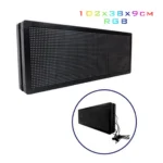 Κυλιόμενη Πινακίδα με Πολύχρωμα LED WiFi Μονής Όψης 100x40cm