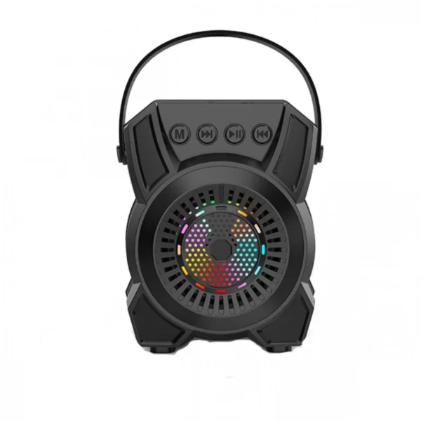 Mίνι Φορητό Ηχείο Bluetooth Karaoke Party – Subwoofer 3"/8W με Διακοσμητικό Φωτισμό LED ZQS-1315