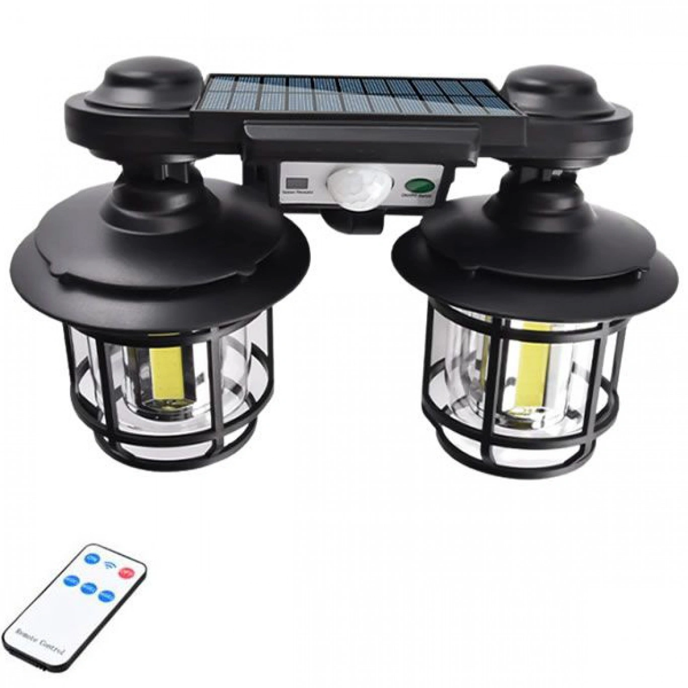 Αδιάβροχο Διπλό Ρετρό Καρφωτό Ηλιακό Φωτιστικό με Ανιχνευτή Κίνησης JD-2217 – ΟΕΜ Αδιάβροχο Διπλό Ρετρό Καρφωτό Ηλιακό Φωτιστικό με Ανιχνευτή Κίνησης JD-2217 – ΟΕΜ