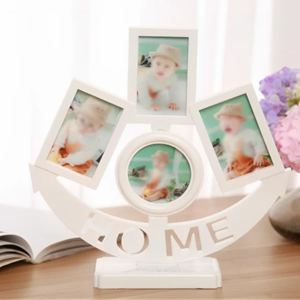 Περιστρεφόμενη Κορνίζα 360 Μοιρών Κύβος για 6 Φωτογραφίες - Automatic Rotating Photo Cube