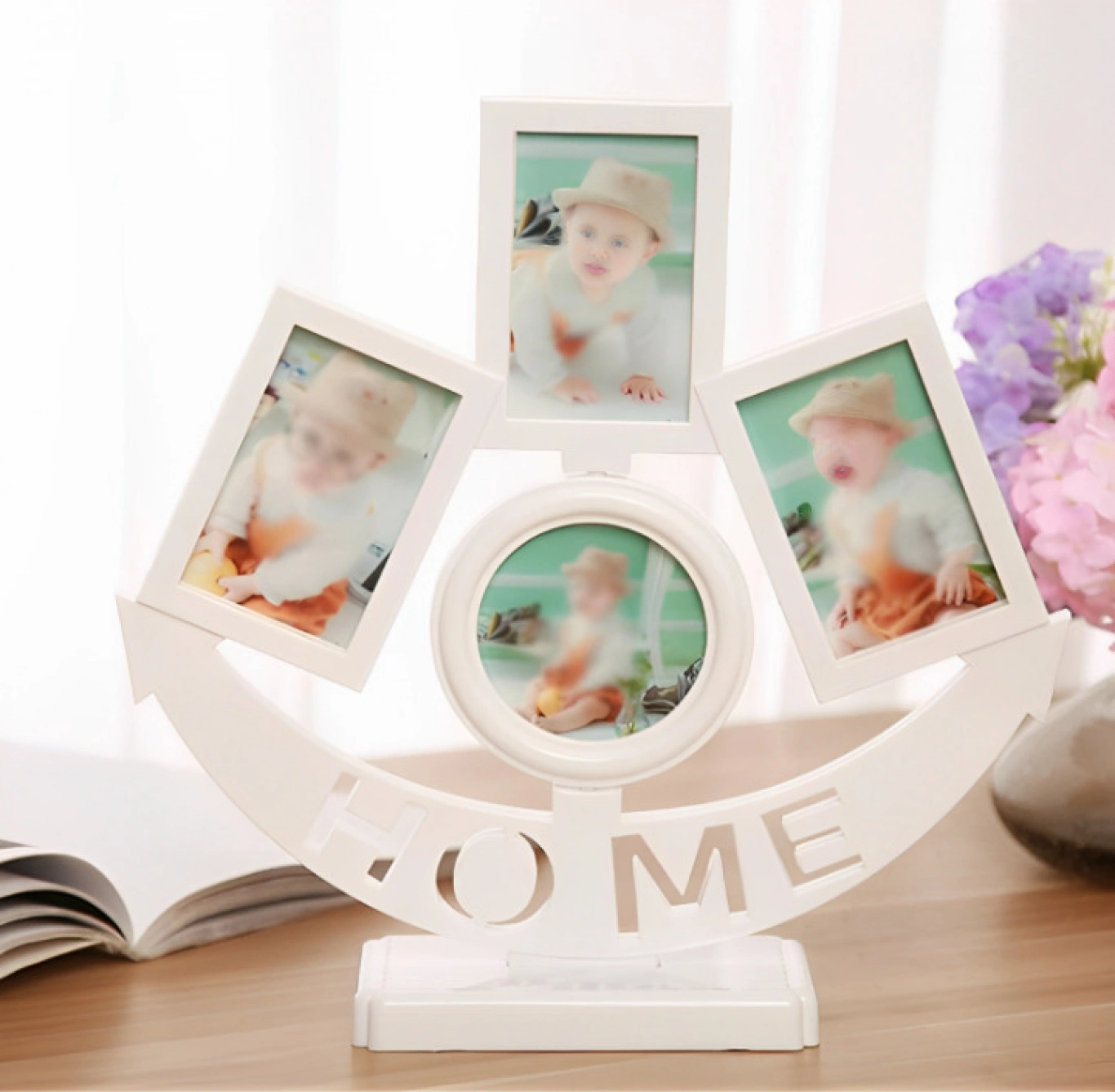 Περιστρεφόμενη Κορνίζα 360 Μοιρών Κύβος για 6 Φωτογραφίες - Automatic Rotating Photo Cube Περιστρεφόμενη Κορνίζα 360 Μοιρών Κύβος για 6 Φωτογραφίες - Automatic Rotating Photo Cube