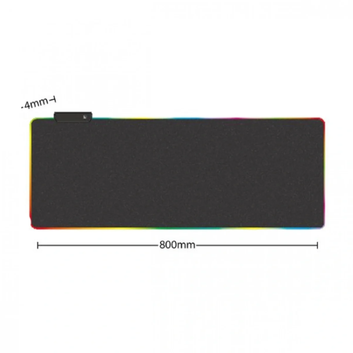 Αντιολισθητικό Αδιάβροχο Gaming Mouse Pad-K12 RGB-90x40x0.4cm