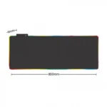 Αντιολισθητικό Αδιάβροχο Gaming Mouse Pad-K12 RGB-90x40x0.4cm
