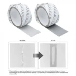 Αυτοκόλλητη Υφασμάτινη Ταινία για Επισκευή Σίτας 50mmx2m Γκρι