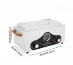 Επαγγελματικός Κλίβανος Αποστείρωσης Ξηρής Θερμότητας- Αποστειρωτής Εργαλείων KH-360C 300W