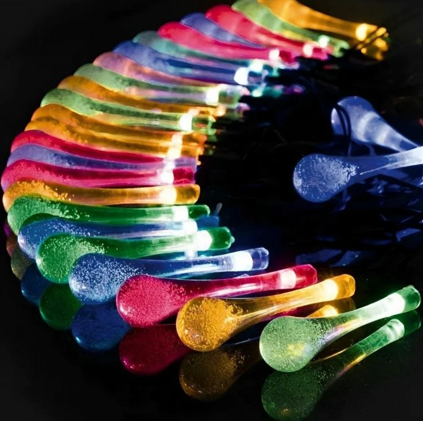 Ηλιακά Λαμπάκια Σταλακτίτες 4.2m Χριστουγεννιάτικα Πολύχρωμου RGB Φωτισμού με 8 Προγράμματα - Φωτάκια 30 LED Εξωτερικού Χώρου με Φωτοβολταϊκό Πάνελ Ηλιακά Λαμπάκια Σταλακτίτες 4.2m Χριστουγεννιάτικα Πολύχρωμου RGB Φωτισμού με 8 Προγράμματα - Φωτάκια 30 LED Εξωτερικού Χώρου με Φωτοβολταϊκό Πάνελ