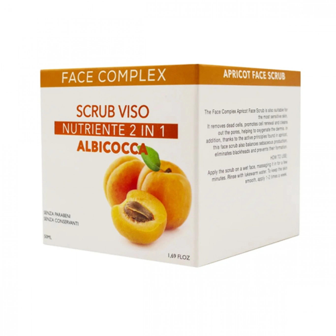 Κρέμα Απολέπισης Προσώπου - Face Scrub με Αρωμα Βερίκοκο 50ML Κρέμα Απολέπισης Προσώπου - Face Scrub με Αρωμα Βερίκοκο 50ML