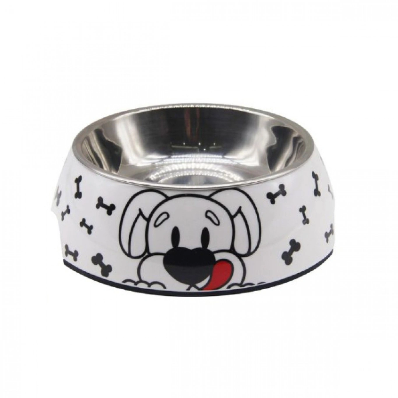 Μεταλλικό Μπωλ με Αντιολισθητική Βάση - 17,5cm Μεταλλικό Μπωλ με Αντιολισθητική Βάση - 17,5cm