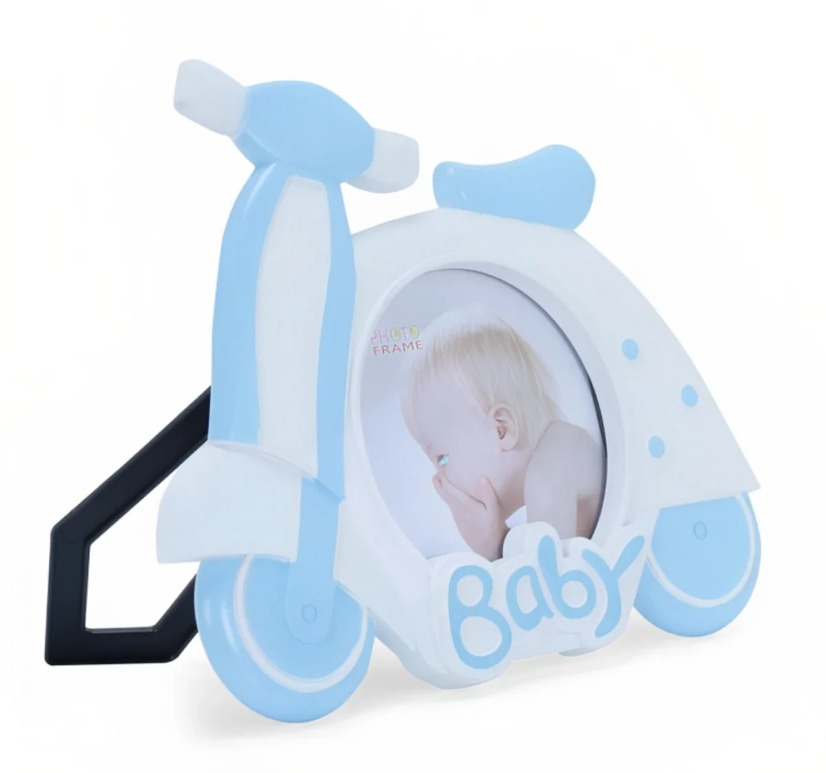 Παιδική Αναμνηστική Κορνίζα Γαλάζια Βέσπα