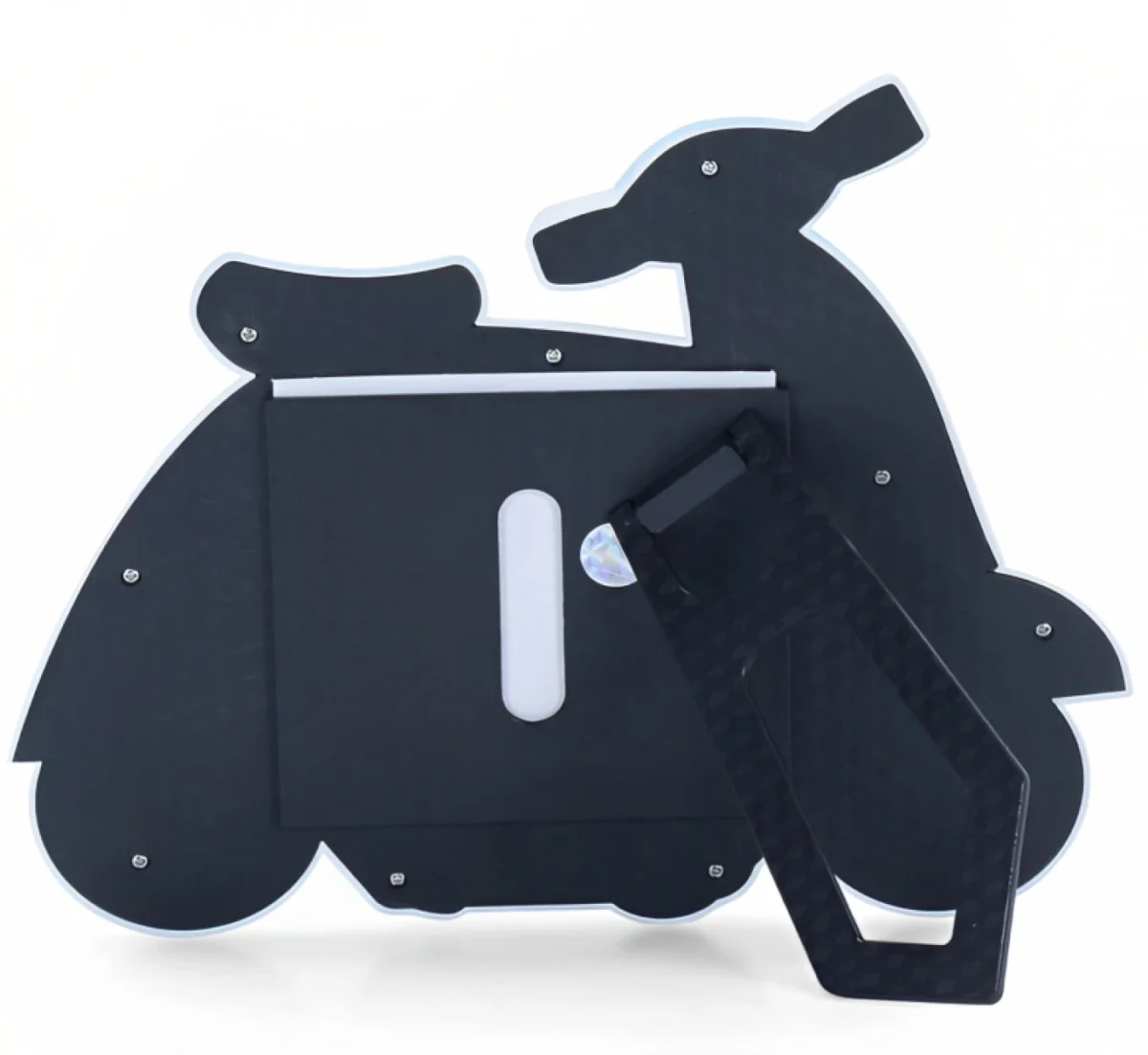 Παιδική Αναμνηστική Κορνίζα Γαλάζια Βέσπα