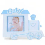 Παιδική Αναμνηστική Κορνίζα σε Σχήμα Βέσπας - Γαλάζια