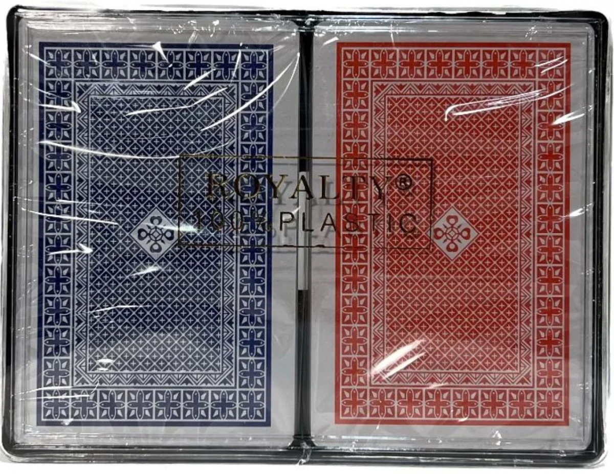 Σετ Τράπουλα Πλαστική - 2 Τεμάχια