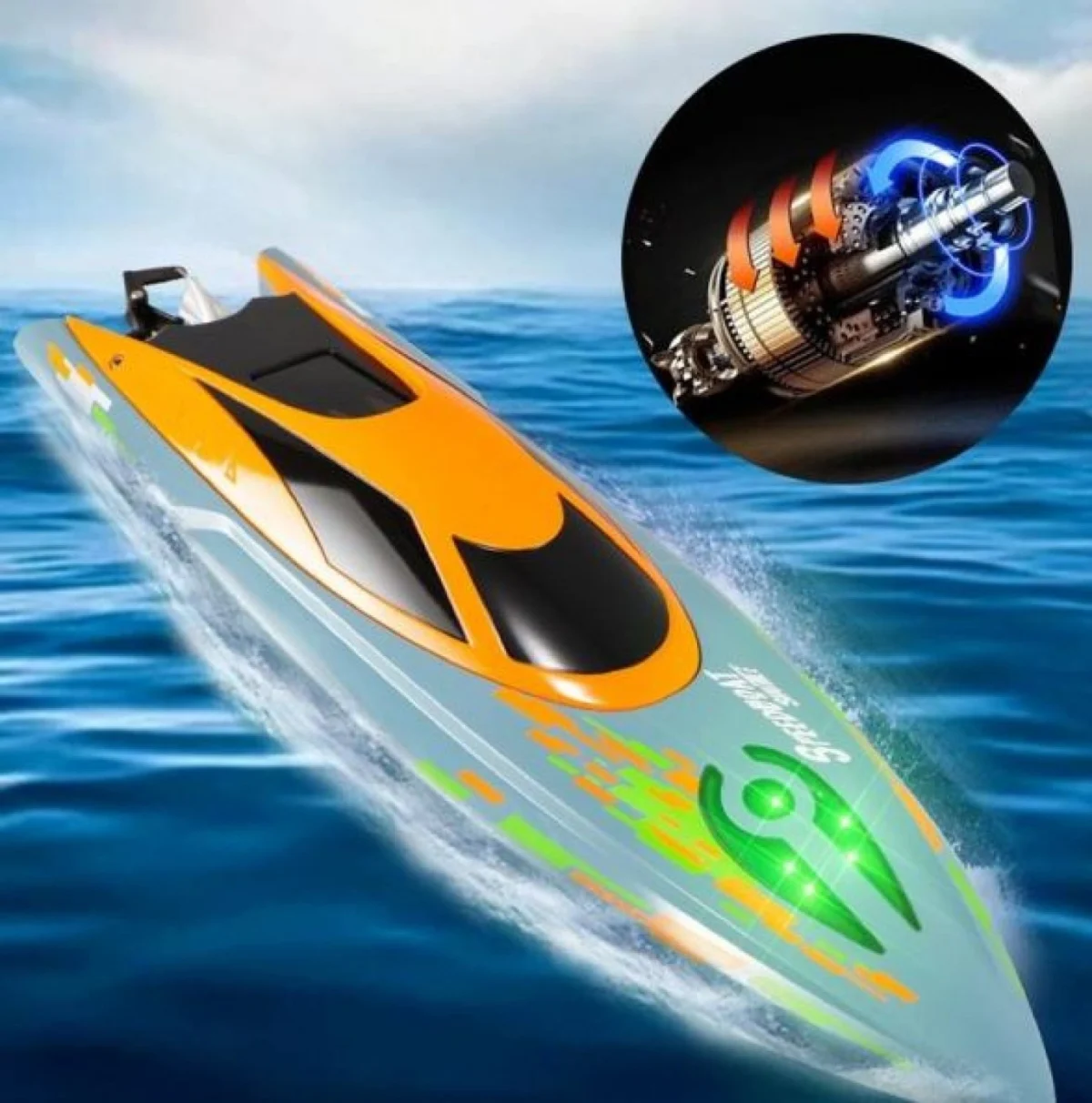 Τηλεκατευθυνόμενο Σκάφος Maniac X H122 RC BOAT