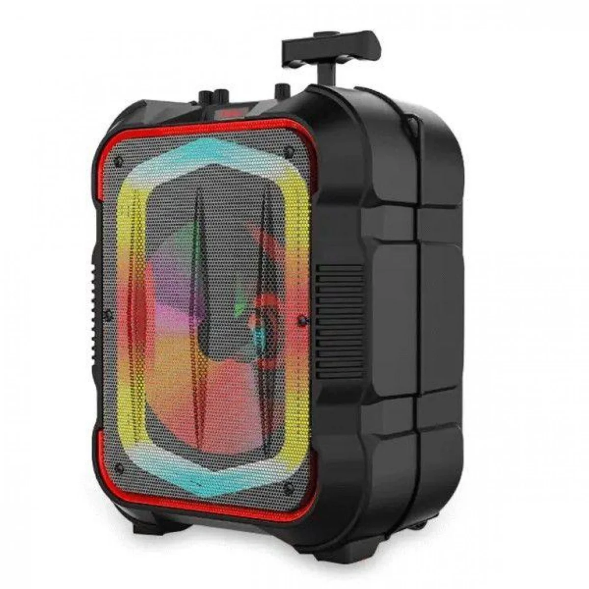 Φορητό Ηχείο Karaoke Bluetooth – Subwoofer 12"/30W με Μικρόφωνο, Τηλεχειριστήριο και Διακοσμητικό LED Φωτισμό ZQS12115