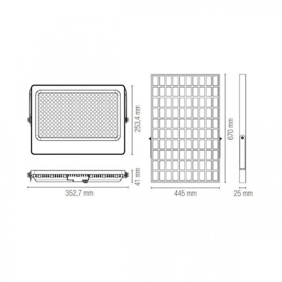 Ηλιακό Φωτιστικό Τοίχου RGB 15W 170×107 mm με Τηλεχειριστήριο Arrango