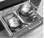 Ξύλινη Διώροφη Πιατοθήκη 45.5x33.5cm