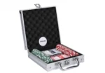 Μεταλλικό Κουτί με 100 Μάρκες Πόκερ - Poker Chips