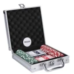 Μεταλλικό Κουτί με 100 Μάρκες Πόκερ - Poker Chips
