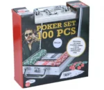 Μεταλλικό Κουτί με 100 Μάρκες Πόκερ - Poker Chips