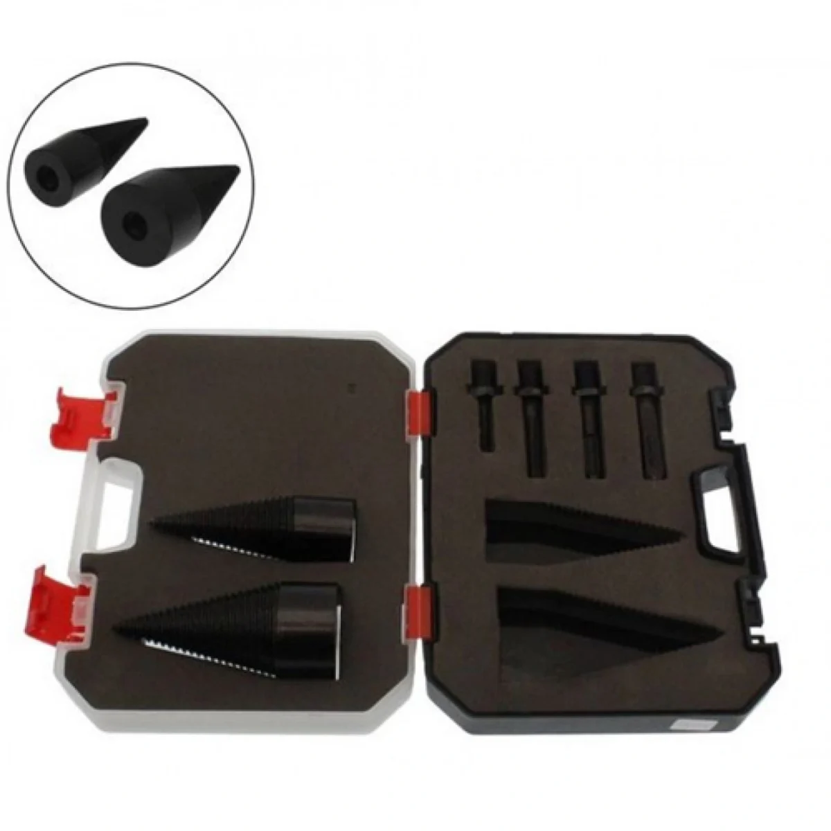 Σετ Τρυπάνια Διάτρησης Ξύλου 6τμχ 32/42εκ. με Κασετίνα Μεταφοράς ZS69 - Fire Wood Drill