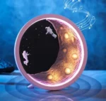 Led Φωτιστικό - Ηχείο Bluetooth Προτζέκτορας Nebula Αστροναύτη