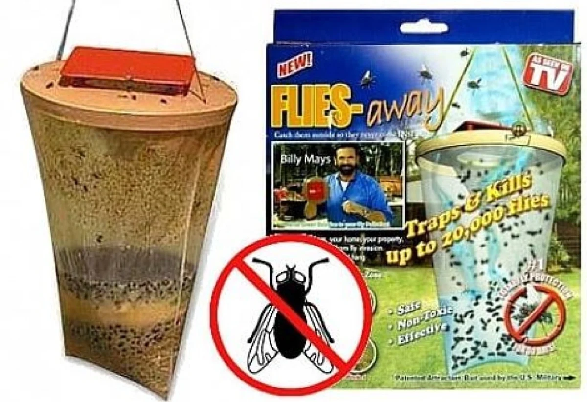 Ηλεκτρική Παγίδα για Μύγες και Έντομα - Electric Fly Trap