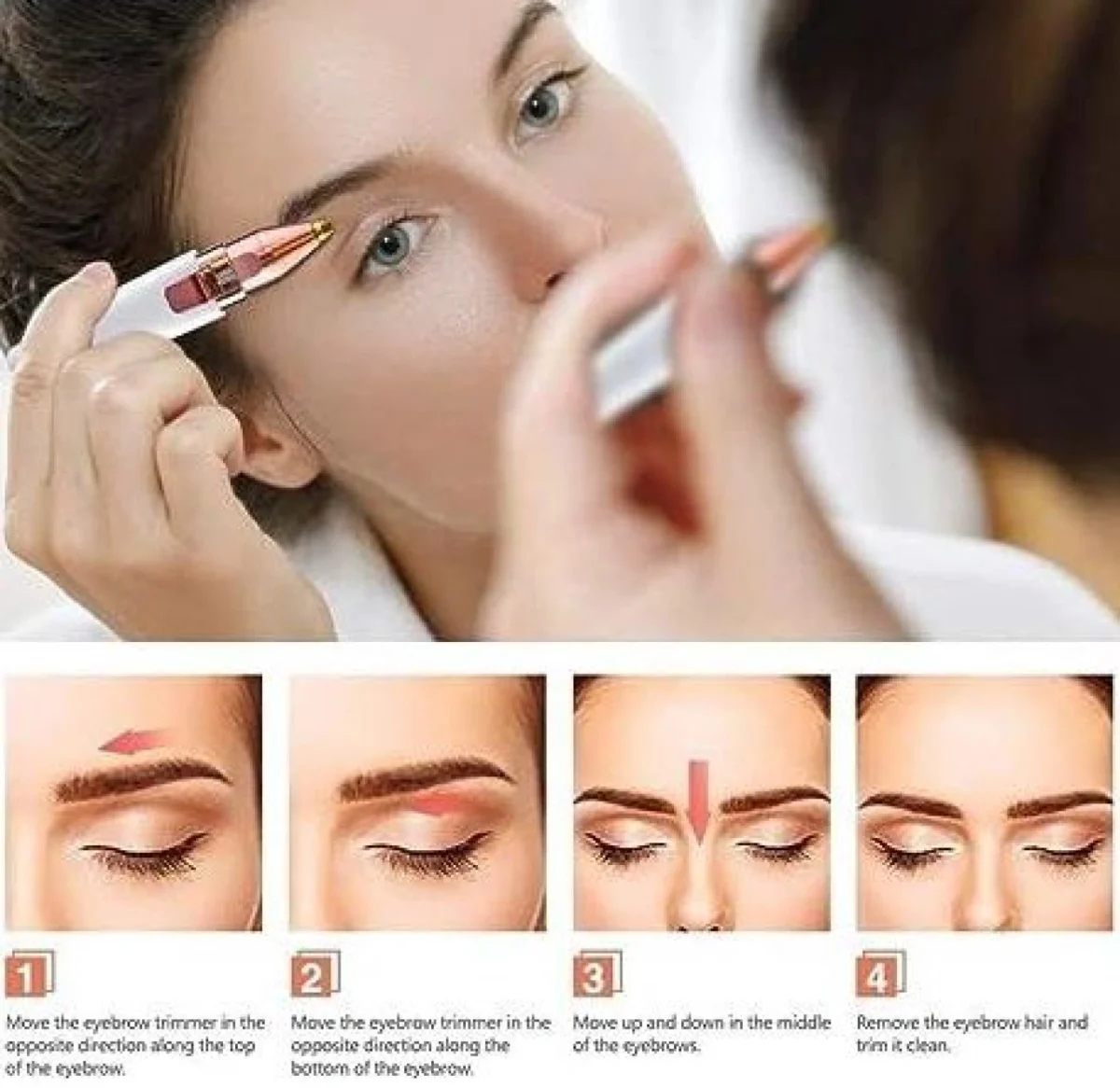 Ηλεκτρική Αποτριχωτική Μηχανή Προσώπου - Flawless Facial Hair Remover