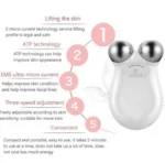 Επαναφορτιζόμενη Συσκευή Σύσφιξης - Αντιγήρανσης - Αναζωογόνησης Προσώπου - Λαιμού - Φωτοθεραπεία - IPL Wrinkles Redusing Instrument