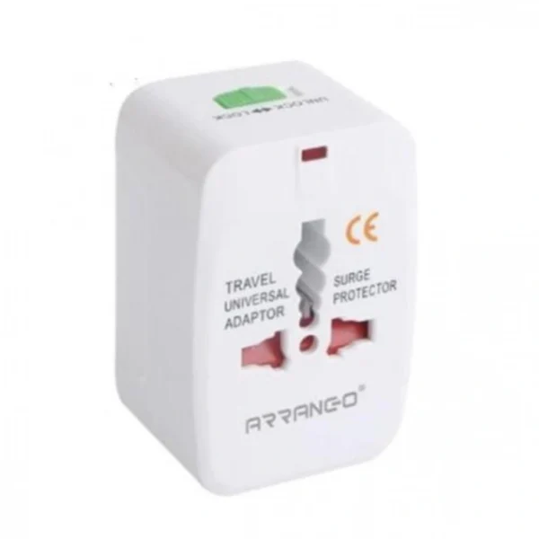 Ταξιδιωτικός Αντάπτορας Πρίζας 6A Universal Travel Adaptor ARRANGO