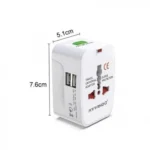 Ταξιδιωτικός Αντάπτορας Πρίζας Universal Travel Adaptor ARRANGO