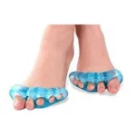 2 x Ορθοπεδικά Διαχωριστικά Gel Μασάζ Δακτύλων Flex-Feet