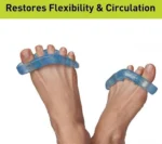 2 x Ορθοπεδικά Διαχωριστικά Gel Μασάζ Δακτύλων Flex-Feet