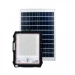 Ηλιακός Προβολέας LED 300W IP67 με Τηλεχειρισμό – Μαύρο