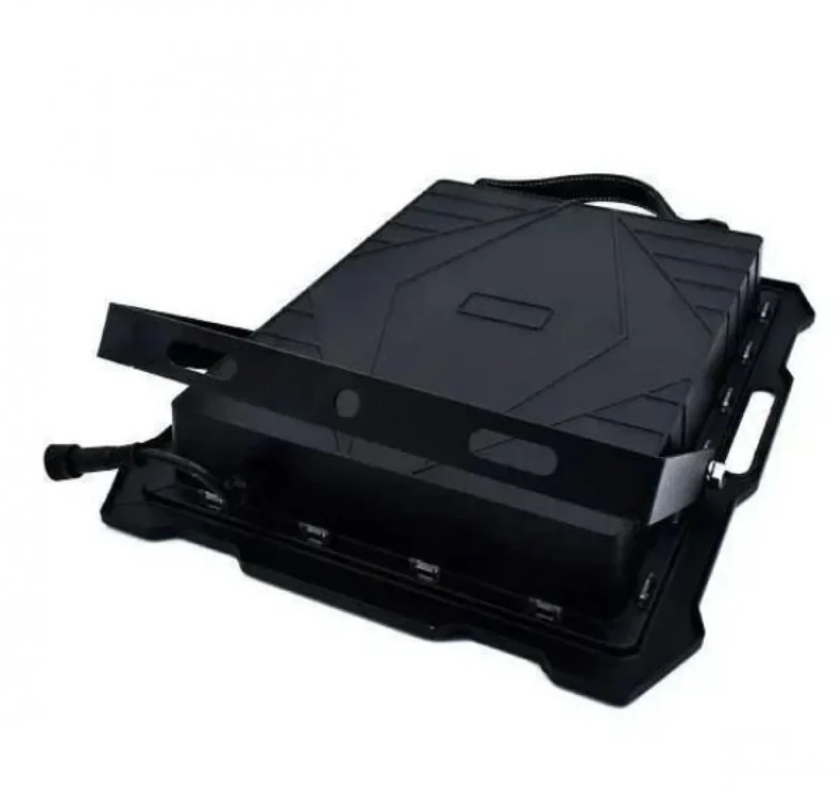 Ηλιακός Προβολέας 600w με 324 LED με Φωτοβολταϊκό Πάνελ, Λαβή Μεταφοράς & Φωτοκύτταρο