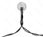 Ηλιακά Χριστουγεννιάτικα Λαμπάκια LED Εξωτερικού Χώρου με Φωτοβολταϊκό Πάνελ - 10m Πολύχρωμου Φωτισμού Aigostar