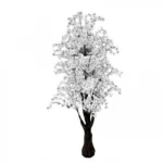 200cm Τεχνητό Διακοσμητικό Φυτό Κερασιά Λευκό 83914-W