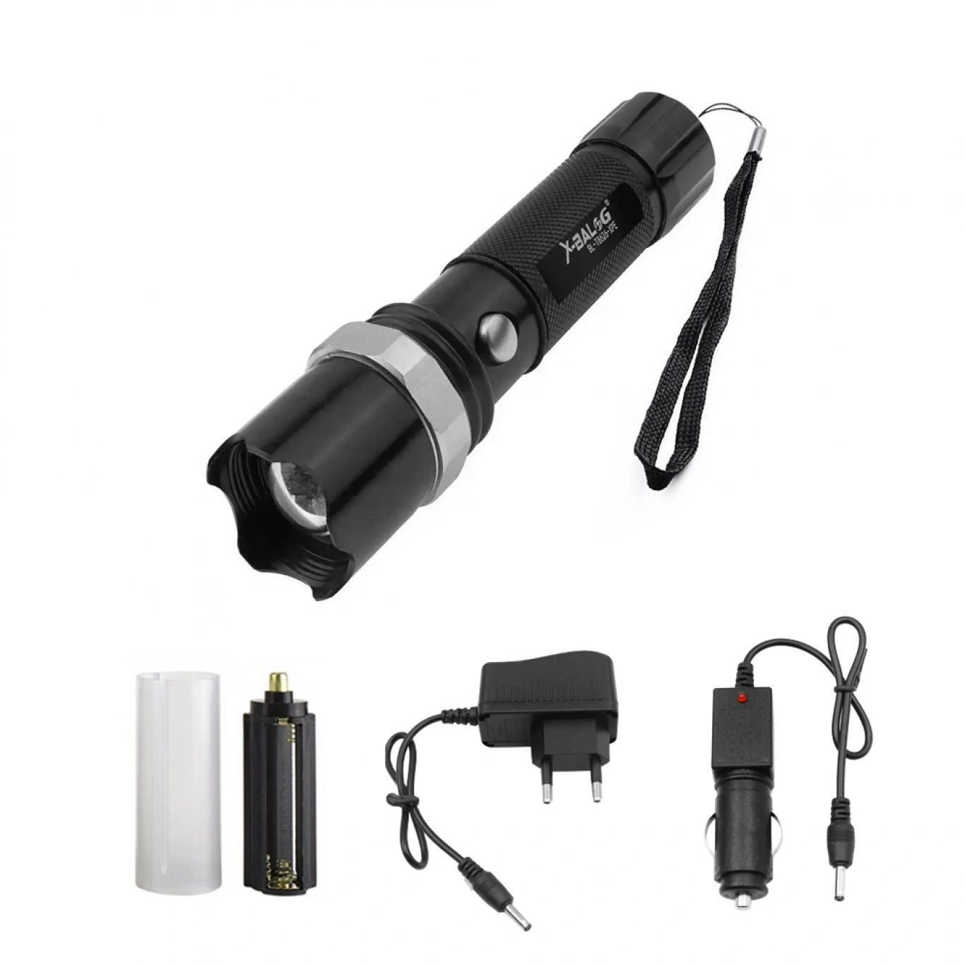 LED Επαναφορτιζόμενος Αδιάβροχος Φακός Ψυχρό Λευκό 6000K με 3 Λειτουργίες Φωτισμού BL-T8626-XPE LED Επαναφορτιζόμενος Αδιάβροχος Φακός Ψυχρό Λευκό 6000K με 3 Λειτουργίες Φωτισμού BL-T8626-XPE