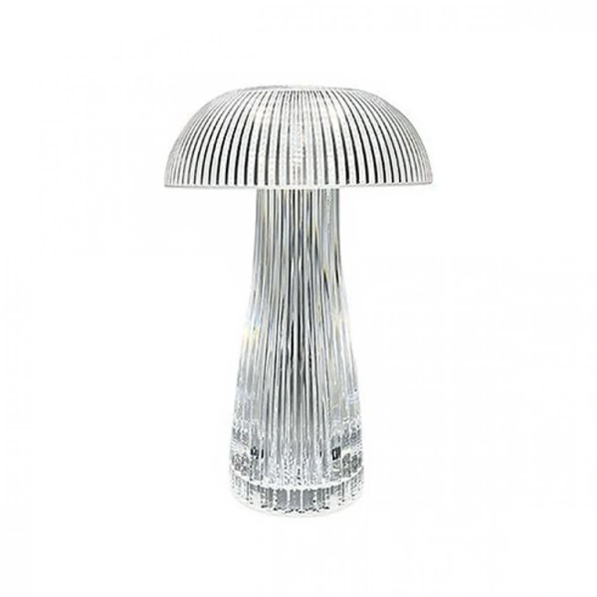 Επαναφορτιζόμενο Επιτραπέζιο Φωτιστικό με Ντίμερ και Τριπλό Χρώμα Λευκού Φωτισμού 25.5x16cm