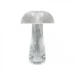 Επαναφορτιζόμενο Επιτραπέζιο Φωτιστικό με Ντίμερ και Τριπλό Χρώμα Λευκού Φωτισμού 25.5x16cm