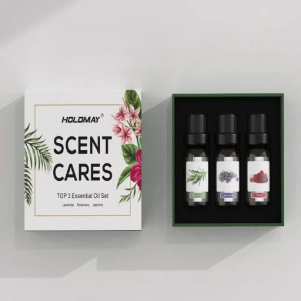 Σετ Αιθέριων Ελαίων 3 Τεμαχίων – 10ml το Καθένα KP-2070-3