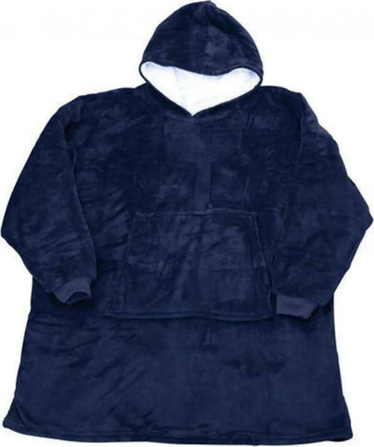 Huggle Κουβέρτα Βελουτέ με Μανίκια και Κουκούλα