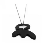 Κολιέ Χειροποίητο απο Plexiglass Circle Of Artemisia Necklace με Μακριά Αλυσίδα 40cm