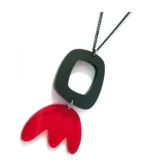 Κολιέ Χειροποίητο απο Plexiglass Circle Of Artemisia Necklace με Μακριά Αλυσίδα 40cm