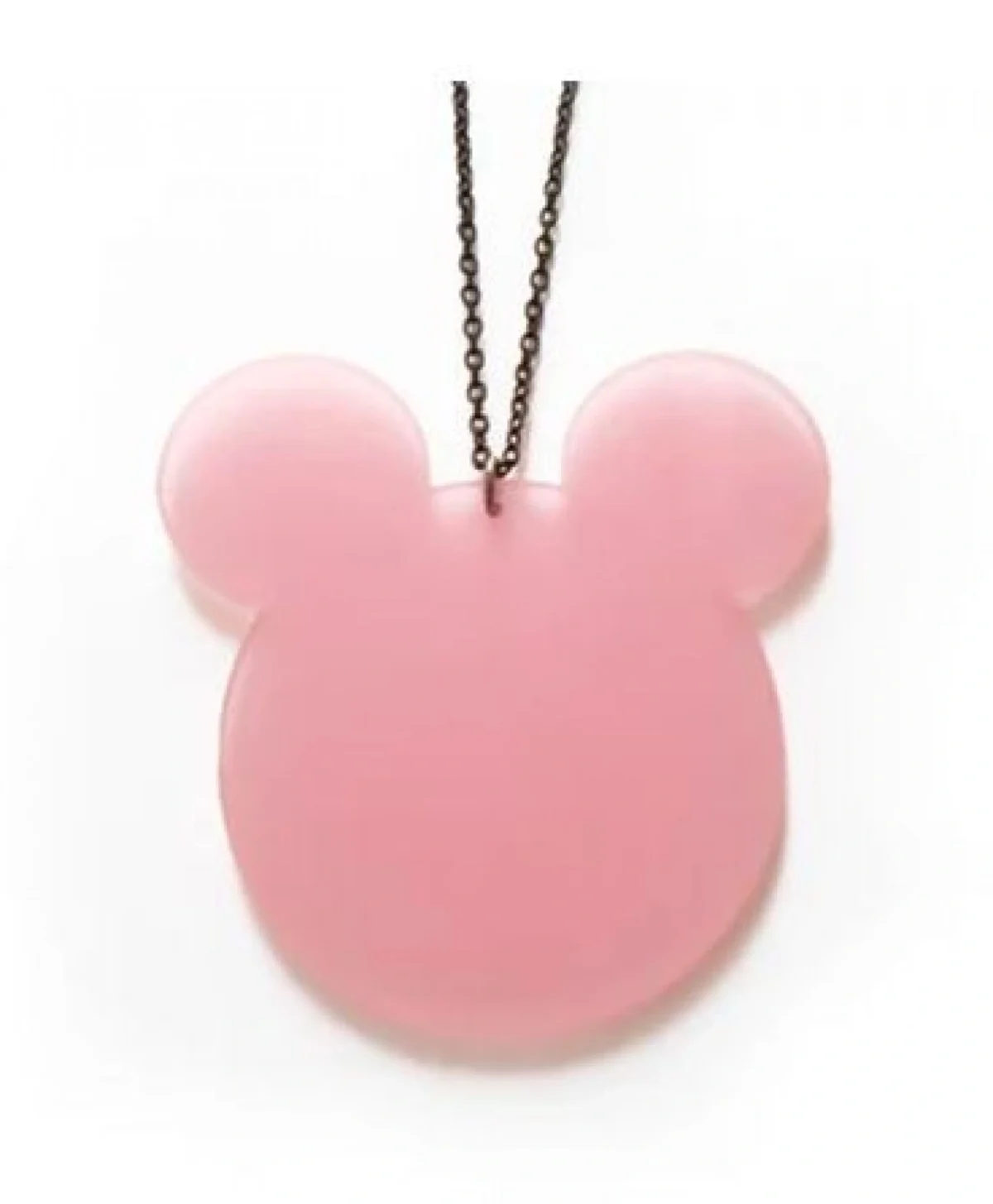 Κολιέ απο Plexiglass Mickey Mouse με Μακριά Αλυσίδα 40cm