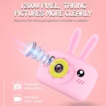 Παιδική Compact Φωτογραφική Μηχανή 10MP με Οθόνη 2" & Ενσωματωμένα Παιχνίδια - Andowl® Kids Camera X500